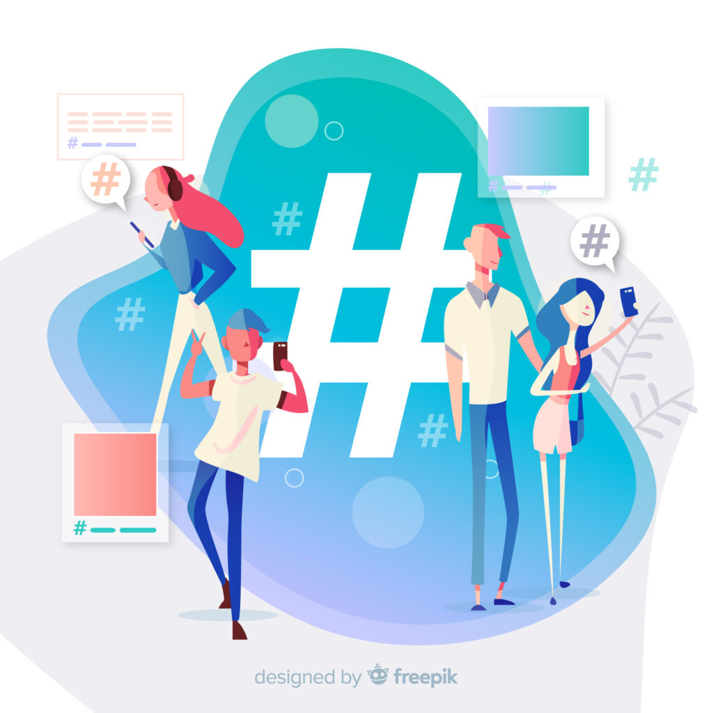 Research on hashtags